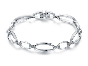 Bracelet Oval Nasctha Steirling Silver